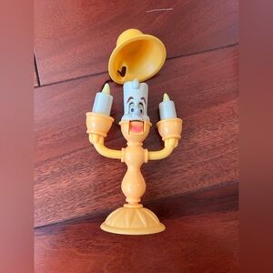 Disney Beauty & The Beast Lumiere Candle Figure 2002 McDonalds Happy Meal Toy